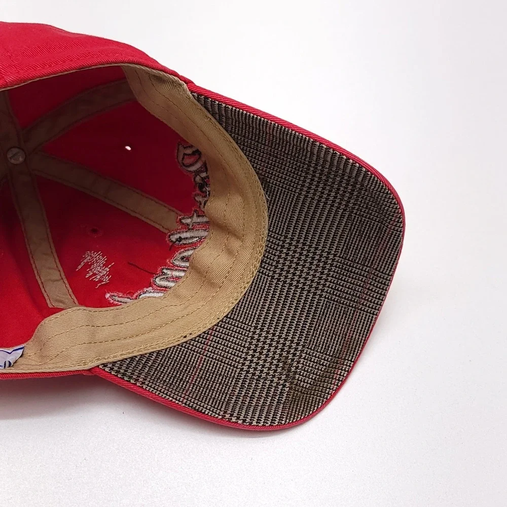 Portland Trail blazers Adidas Hat One Size Red Strapback‎ NBA Basketball